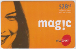 LEBANON - Mag!c Woman, MTC Touch Recharge Card 28.45$, Exp.date 02/02/07, Used - Líbano