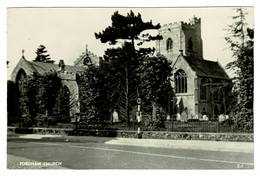 Ref 1453 - Real Photo Postcard - Fordham Church - Cambridgeshire - Otros & Sin Clasificación