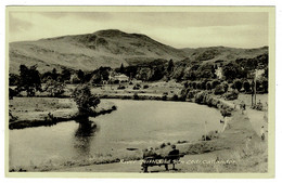 Ref 1453 - Postcard - River Teith & Ben Ledi Callander - Stirlingshire Scotland - Stirlingshire