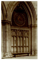 Ref 1453 - 1950 Judges Real Photo Postcard - The Astronomical Clock - Wells Cathedral - Wells