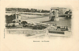 Beaucaire * Les écluse * Le Pont - Beaucaire