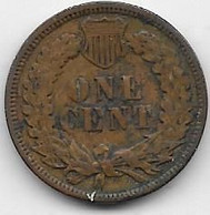 Etats Unis - 1 Cent 1898 - TTB - 1859-1909: Indian Head