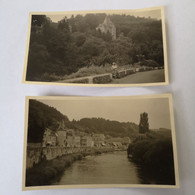 Remouchamps // 2x Petit Orginal Photo - NO CP! Format Ca 11 X 6.5 Cm (Ville Et Chateau) 19?? - Aywaille