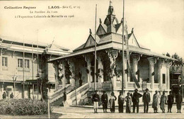 LAOS - Carte Postale Du Pavillon Du Laos à L 'Exposition De Marseille En 1906 - L 86232 - Laos