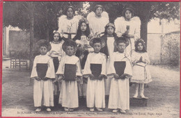 Delcampe - CPA 87 SAINT JUNIEN St Ostensions Anges Annonciation Agonie Résurrection Ste Philomène  Sainte Lucie  Page Ange - Saint Junien