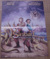 AFFICHE CINEMA ORIGINALE FILM DESSIN ANIME SINBAD LA LEGENDE DES SEPT MERS ANIMATION DREAMWORKS BRUEL BELLUCCI 2003 - Affiches & Posters