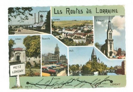 2 Cartes : ROUTES DE LORRAINE - ROUTES TOURISTIQUES... (Multivues) - Lorraine