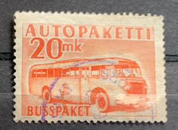 Finlande 1952/7   Y Et T 7  O - Bus Parcels / Colis Par Autobus / Pakjes Per Postbus