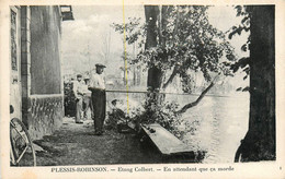 Le Plessis Robinson * étang Colbert * Pêche Pêcheur à La Ligne - Le Plessis Robinson