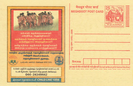 India, Meghdoot Post Card, Kindertelefoon - Inland Letter Cards