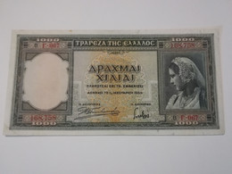 GRECIA 1000 DRACHMAI 1939 - Griechenland