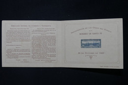 ARGENTINE - Document D'inauguration En 1902 De Las Obras Del Puerto.- L 86261 - Cartas