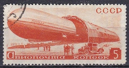 RU305 – USSR – AIRMAIL - 1934 – AIRSHIP PRAVDA – MI # 483 USED 20 € - Usati