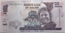 Malawi - 20 Kwacha - 2019 - PICK 63e - NEUF - Malawi