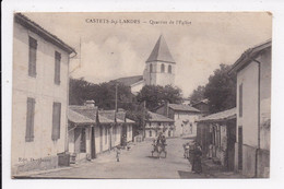 CP 40 CASTETS DES LANDES Quartier De L'église - Castets