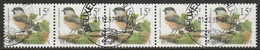 Rouleaux / Rolzegels R 83 Bande De 5 No 2732 Oseau/vogel Oblit/gestp - Coil Stamps