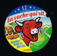étiquette Fromage La Vache Qui Rit Bel 12 Portions 200g Assurancetourix Le Barde Asterix Obelix Devient 1 Héros Du Film - Käse