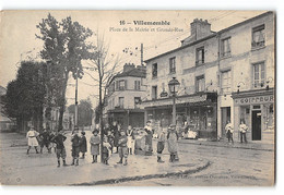 CPA 93 Villemomble - Place De La Mairie Et Grande-Rue - Villemomble