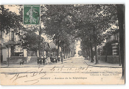 CPA 93 Bondy - Avenue De La République - Bondy