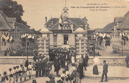 Houdan        78         Inauguration De L'Hospice Juillet 1914      (voir Scan) - Houdan