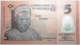 Nigeria - 5 Naira - 2017 - PICK 38h - NEUF - Nigeria