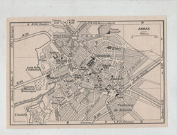 Arras Plan De La Ville  En 1939 - Ohne Zuordnung