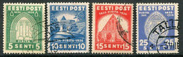 ESTONIA  1936 500th Anniversary Of St. Bridget's Convent Used..  Michel 120-23 - Estonia