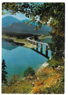 8172  SILVENSTEINSEE MIT FALLER KLAMMBRÜCKE - Lenggries