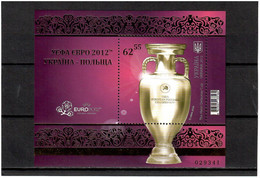 Ukraine 2012 .  UEFA EURO 2012. S/S: 62.55.  Michel # BL 94 - Ukraine