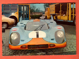 ZIE-03 Porsche 917 K  5000cc  12 Cil.  360 Kmh.  Gulf Stand Alfa Romeo  Ceconi Italia, 911 Format 10x15cm. Not Used - Grand Prix / F1