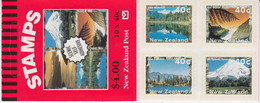 New Zealand 1998 - New Zealand Scenery: Self-Adhesive Stamps - $4.00 10x40c Booklet ** MNH - Carnets