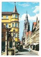 Reutlingen - Wilhelmstrasse Mit Marienkirche Und Lindenbrunnen - Reutlingen