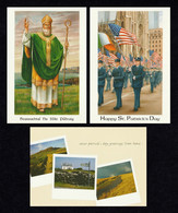 IRELAND 2003 St Patrick's Day: Set Of 3 Greeting Cards With Pre-Paid Envelopes MINT/UNUSED - Enteros Postales