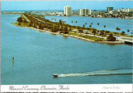 Florida Clearwater Memorial Causeway Looking West To Clearwater Beach - Clearwater