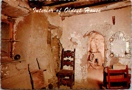 New Mexico Santa Fe Interior Of Oldest House In The U S A - Santa Fe