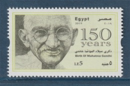 Egypt - 2019 - New - ( 150th Annie., Birth Of Mahatma Gandhi ) - MNH** - Usados