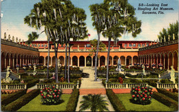 Florida Sarasota Ringling Art Museum Inner Court Looking East Curteich - Sarasota