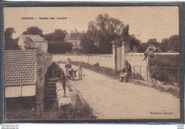 Carte Postale 95. Garges  Ruelle Des Lavoirs Cachet Militaire Très Beau Plan - Garges Les Gonesses