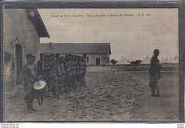 Carte Postale 21. Chenove  Champ De Tir  Corps De Garde Et Tentes D'officiers Très Beau Plan - Chenove