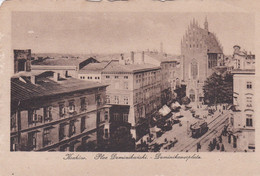 POLOGNE . KRAKOW (Cracovie) Plac Dominikanski  (Dominikanerplata) 1917 - Pologne