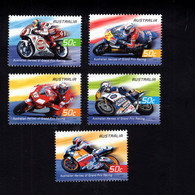 1185045799 2004  (XX) SCOTT  2306 2310 POSTFRIS MINT NEVER HINGED POSTFRISCH  - GRAND PRIX MOTORCYCLE RACING - Sonstige & Ohne Zuordnung