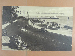 Sunken Gardens And Promenade, Torquay - Torquay