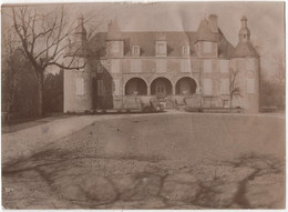 Photo Originale DORNES Nièvre 1898 Le Chateau - Antiche (ante 1900)