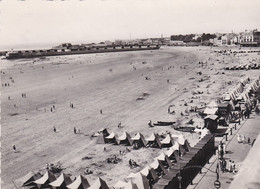 Cpsm 10x15 (Vue Aérienne) LES SABLES D' OLONNE (85) Vue Panoramique De Plage & Jetée . Coin La Chaume & Fort St Nicolas - Sables D'Olonne