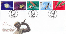 FDC GREAT BRITAIN 2038-2042 - 2001-10 Ediciones Decimales