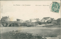 44  LA PLAINE SUR MER / Le Cormier Côte Ouest Marée Basse / - La-Plaine-sur-Mer