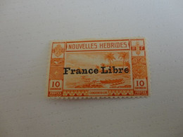 TIMBRE DE  COLONIE FRANCAISE NOUVELLES HEBRIDES FRANCE LIBRE N°125  MH  GOMME TROPICALE - Zonder Classificatie