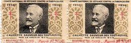 Clamette Sauveur Des Tout Petits 1934.commite De Defense National Contre La Tuberculose... - Tegen Tuberculose