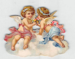 Découpis " Deux Adorables ANGELOTS" - Engel