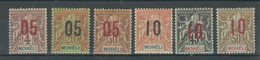 MOHELI N° 17 à 22 * - Unused Stamps